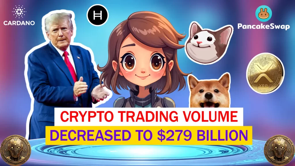 Crypto Trading Volume - Donald Trump News Cover